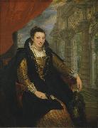 Anthony Van Dyck Portrat der Isabella Brandt oil painting reproduction